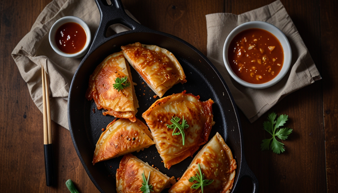 Kimchi Pancakes (Kimchijeon)