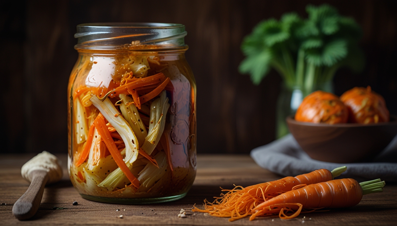 Vegan Kimchi Without Fish Sauce